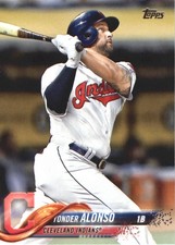 2018 Topps #554 Yonder Alonso - BB