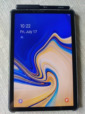Samsung Galaxy Tab S4 64 GB, With S-Pen And Folio Case Bundle
