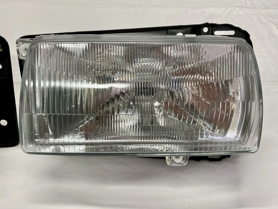 COPPIA FANALI ANTERIORI PROIETTORI SX DX  VOLKSWAGEN  VENTO JETTA MK2 1983-1992 - Immagine 3 di 4