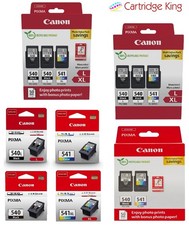 Canon PG-540 & CL-541 Original Printer Family ink choices for Pixma MG3150 print