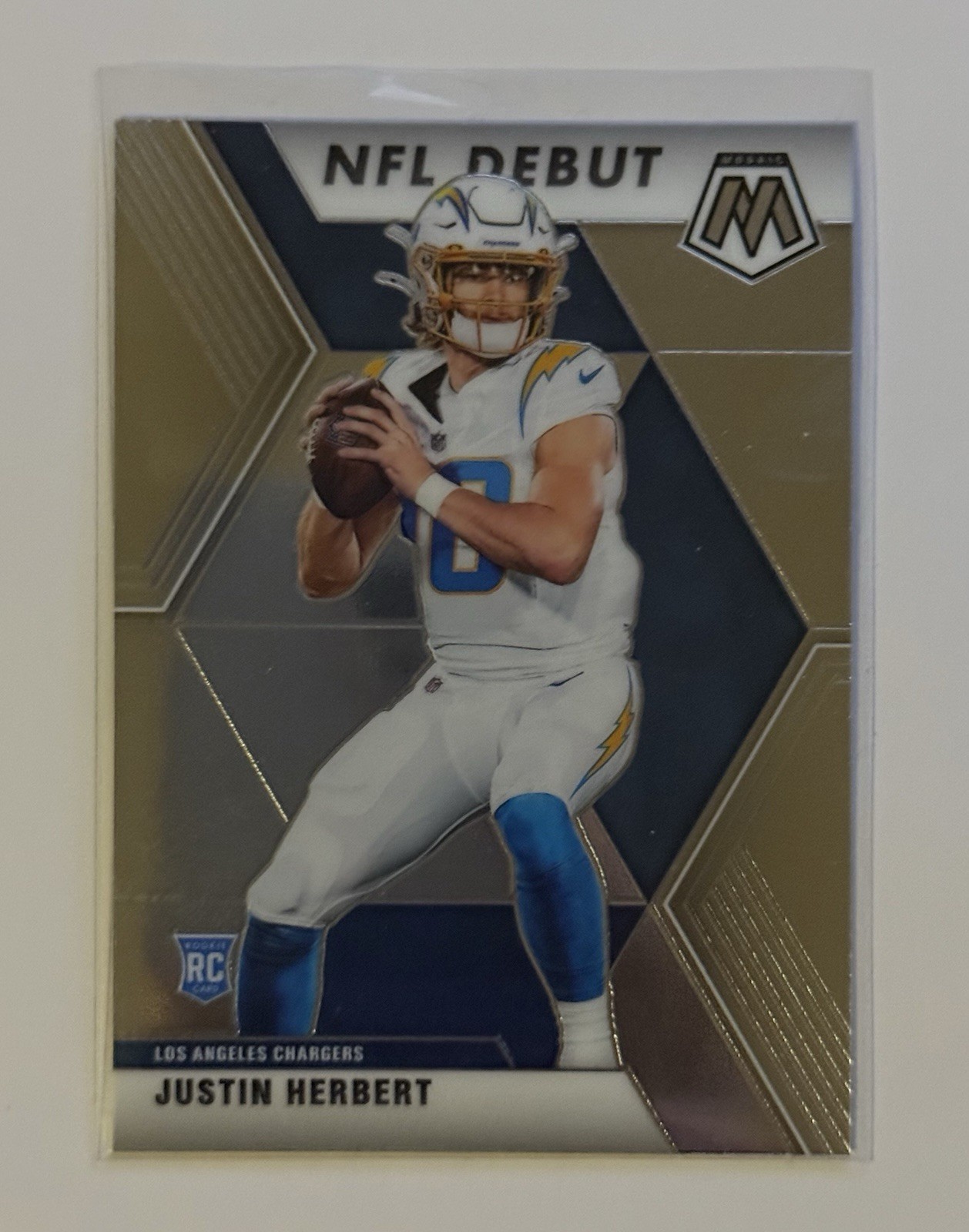 2020 Panini Mosaic - NFL Debut Justin Herbert #263 (RC)