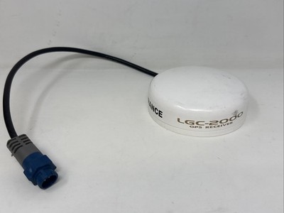 Lowrance LGC-2000 Marine Satellite GPS Antenna Sensor Receiver - blue 5-pin