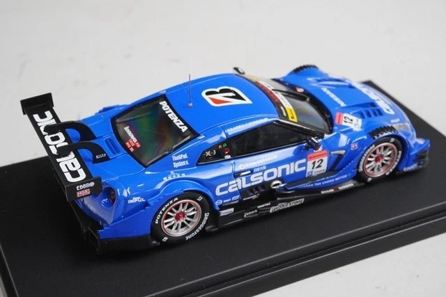 1:43 EBBRO 45278 Nissan Calsonic Impul GT-R Super GT500 Rd.4 Fuji 2015 #12 Foto 4 de 4