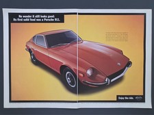 1997 Print Datsun 240z Still Looks Good. Its 1st Solid Food Was A Porsche 911