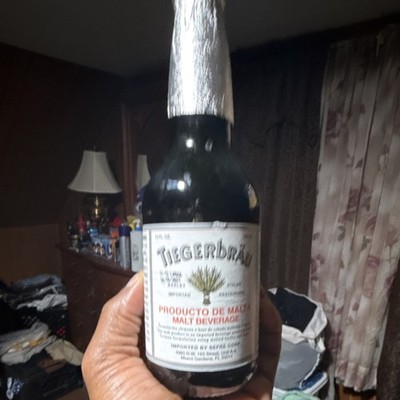 Tigerbräu Glass Beer Bottle Breweriana Collectible Malt Beverage