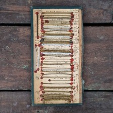 Superb cord sample board, 19th century trimmings �