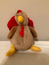 VINTAGE Thanksgiving Turkey Plush Toy Stuffed Animal by Applause, Inc.