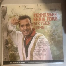 Tennessee Ernie Ford, LP, VG+, Sixteen Tons, DT-1380 (1966 Reissue)