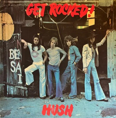 Hush Get Rocked! NEAR MINT Wizard Records Vinyl LP