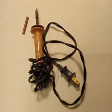 New Vtg Hot Tools Creative Woodburner Plus 2 Tips Needles Wood Burning Art 2