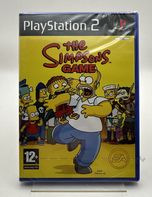 PS2 The Simpsons Spiel, ( 2007 ) UK Pal, Brandneu Sony Factory Sealed