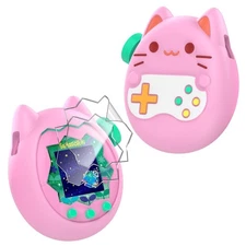 [Set Of 1 + 2] Tamagotchi Paradise Case + Screen Protector (2 Screens) Tamagotc_