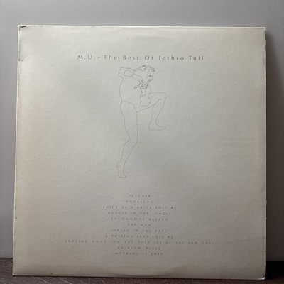 Jethro Tull M.U The Best Of Jethro Tull Vinyl LP 1975 Chrysalis Records CHR 1078
