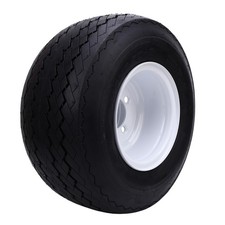 18x8.50-8 Tire With Rim Puncture Proof Tubeless Mower Tire For Garden Tract