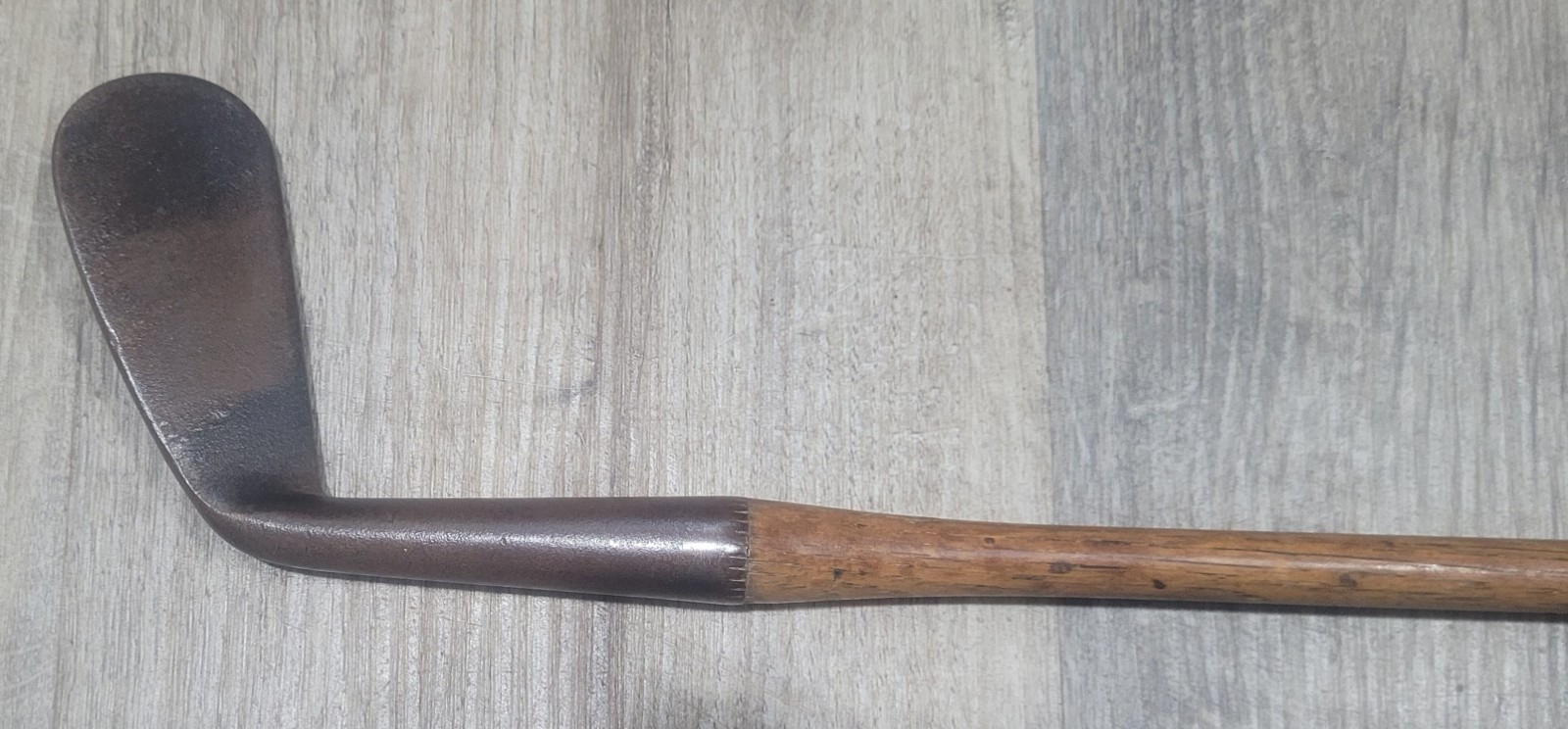 Antique Vintage Nicholls Model 107 Hickory Wood Shaft Golf Club Westboro Mass.