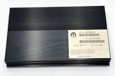   2013-2024 RAM CLASSIC 1500 2500 3500 CREW CAB OEM AUDIO SYSTEM AMPLIFIER RADIO
