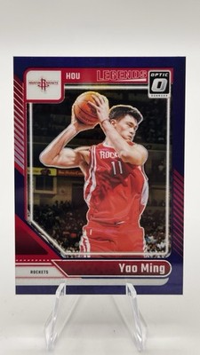 2024-25 Panini Donruss Optic - Legends Yao Ming #226 Purple Prizm