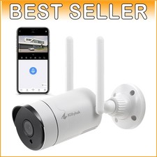 Premium 2K Wireless IP Security Camera with Two-Way Audio  Weatherproof Design