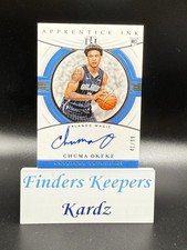 2019-20 National Treasures Apprentice Ink RC CHUMA OKEKE AUTO #41/99~MAGIC