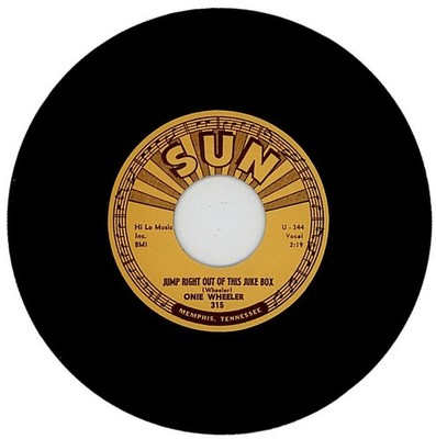 45Re ONIE WHEELER Jump Right Out Of This Juke Box/Tell 'Em Off Great Country Bop