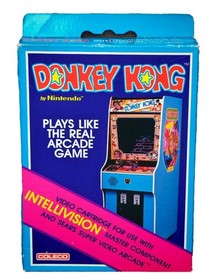 Nintendo nes, Donkey Kong, For Intellivision Brand  New game Unopened.