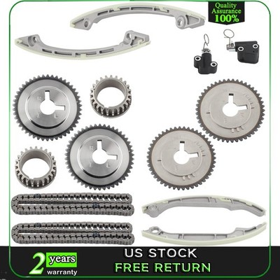 Timing Chain Kit For Nissan V8 5.6L Armada Pathfinder Titan VK56DE Infiniti QX56