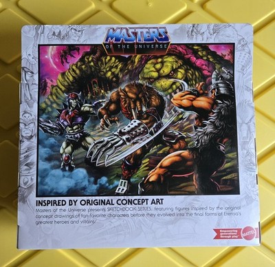 Masters of the Universe Origins Sketchbook Hordak & Grizzlor 2