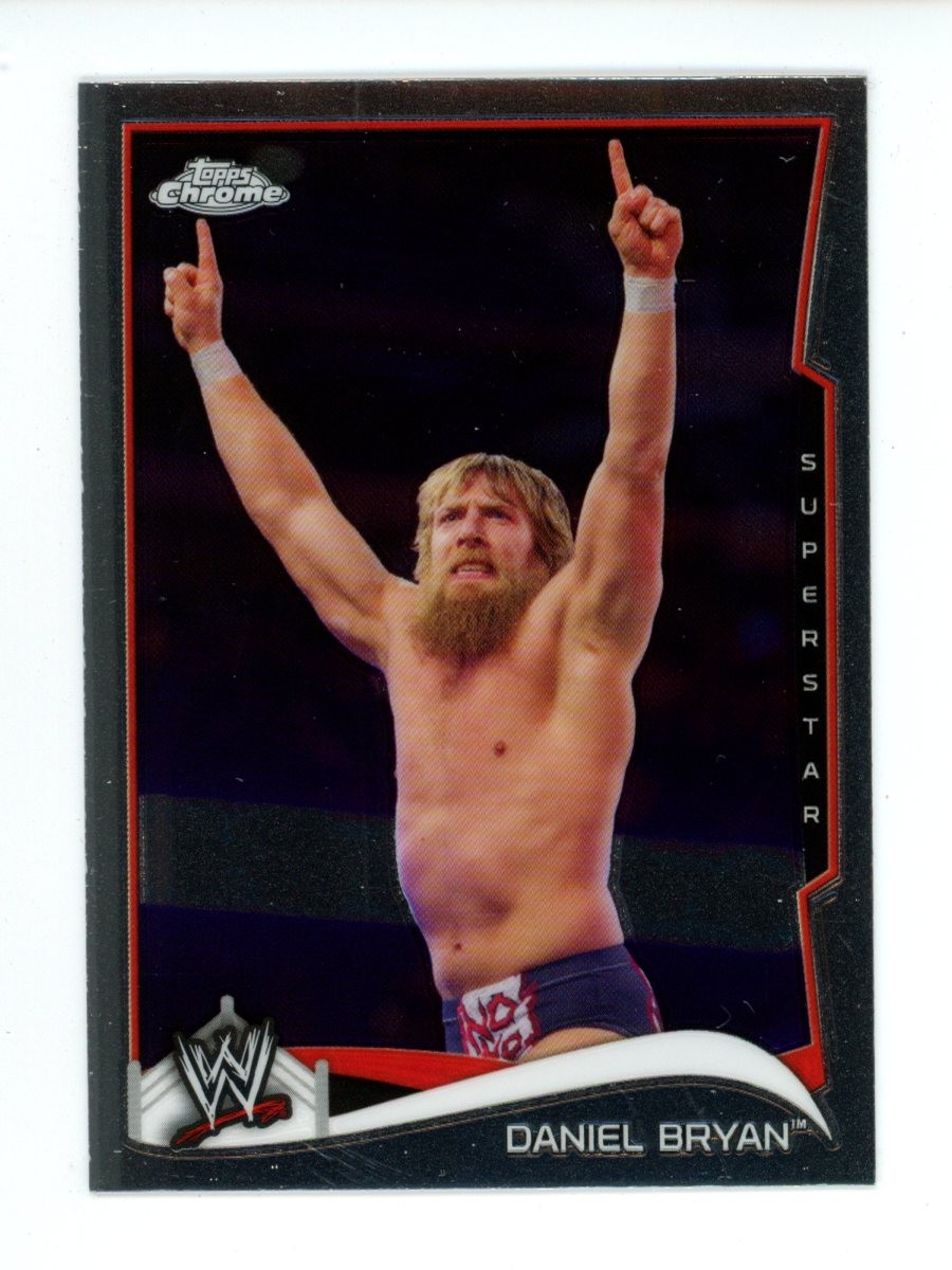 2014 Topps Chrome WWE Daniel Bryan #14