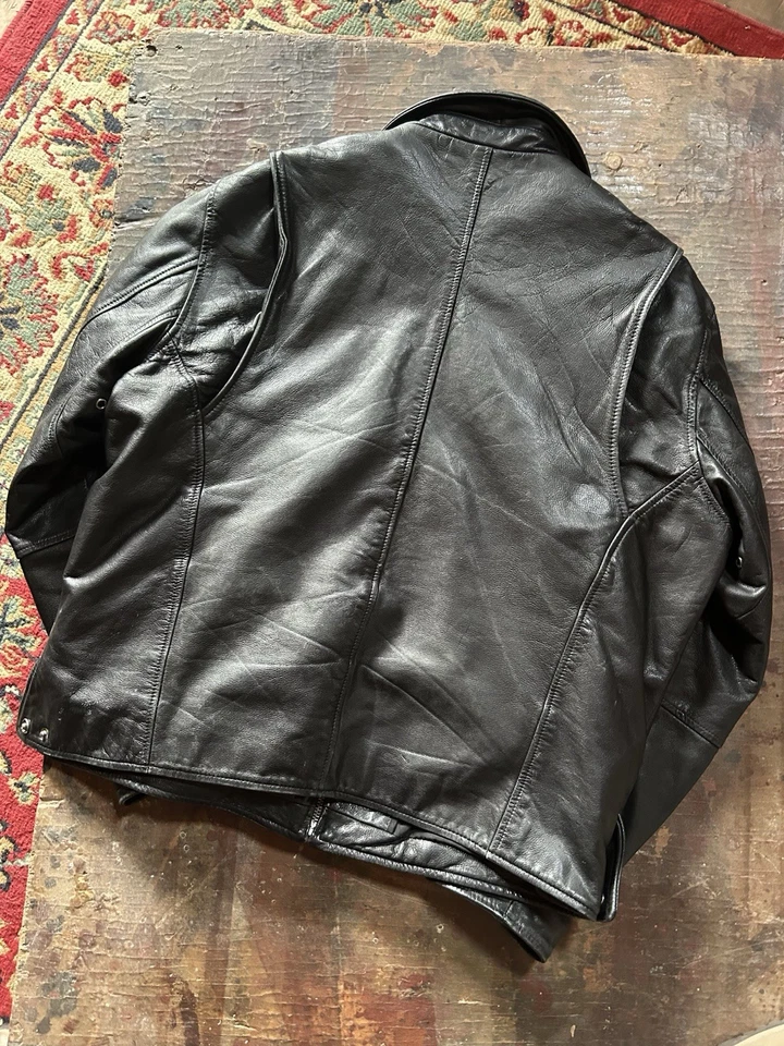 Кожаная куртка Wilson 1990-х Y2K - Изображение 2 из 4
