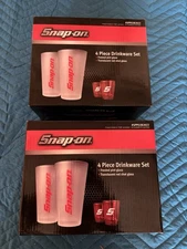 snap-on tools promotional drinkware glass set 8pc SPPO2B2022