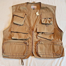 Vintage NOS Orvis Fishing Vest Men’s Med Utility Pocket Fly Fishing Fly Lure