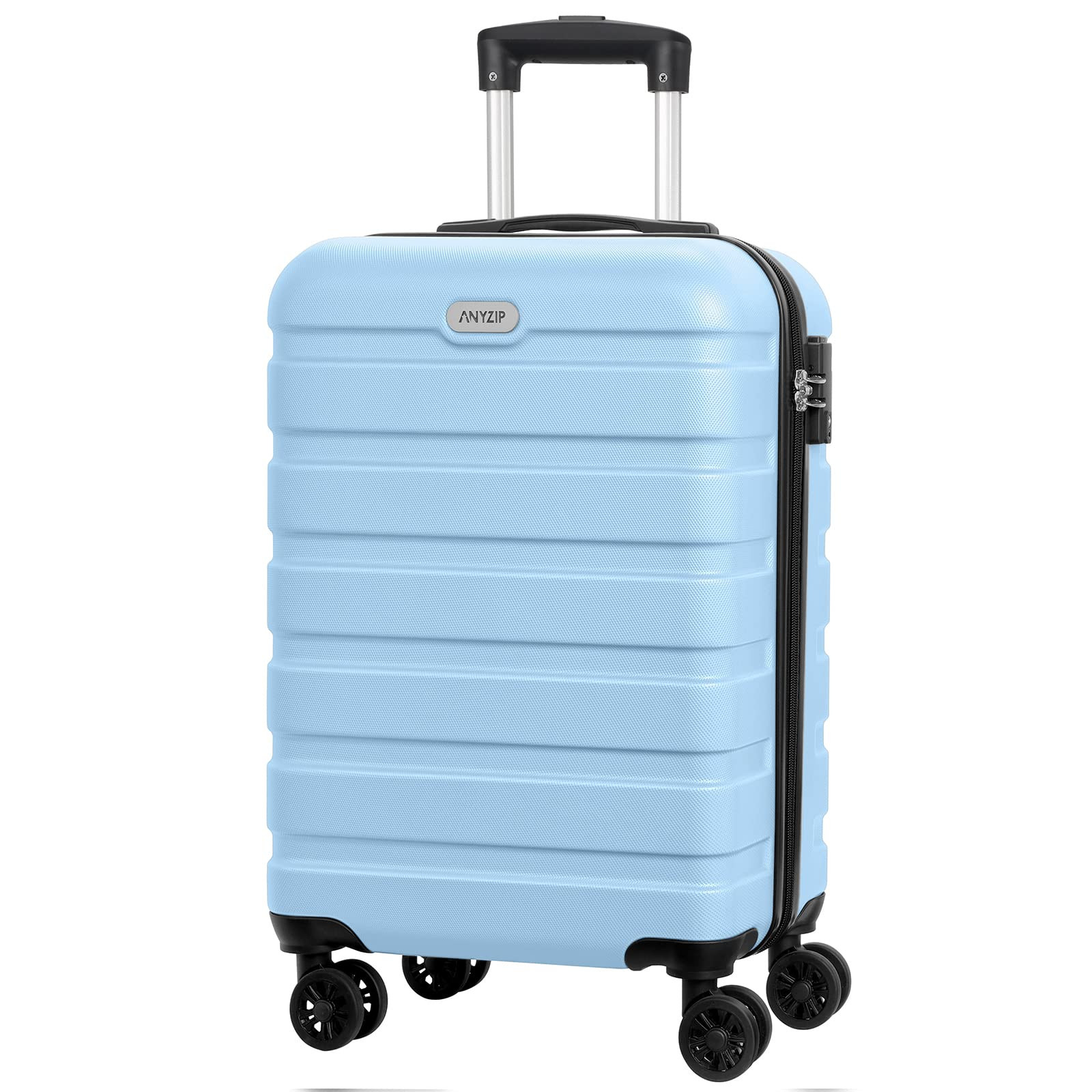 Lightweight PC ABS Hardside Luggage with 4 Spinner Wheels & TSA Lock