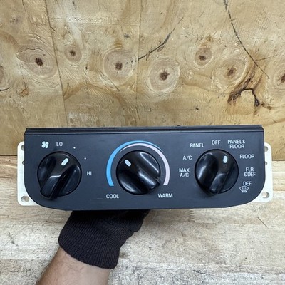   2000 FORD F150 A/C HEATER CLIMATE CONTROL TEMPERATURE FAN REAR DEFROSTER SNP