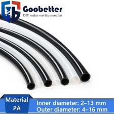 PA Nylon Tube Hard Pipe Pneumatic Air Chemicals Fuel Oil Tubing ID 2mm to 13mm