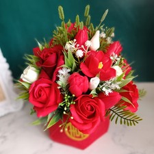 Bouquet of flowers from soap  Gift of soap  Handmade soap