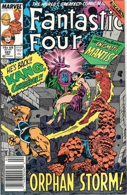 Fantastic Four (1961) # 323 MARK JEWELERS (8.0-VF) 1989