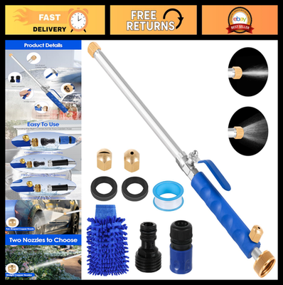 #ad #ad 2 in 1 High Pressure Jet Nozzle for Garden Hose Quick Connect 2 Nozzles Car $57.99