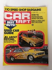 Car Craft Magazine July 1975 - Ford Vans - Camaro - Crider/De Santis Dodge Colt