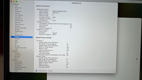 Apple MacBook Air 13" 2020(512GB, M1, 8GB) Space Gray - Cosmetic issues - Afbeelding 6 van 7