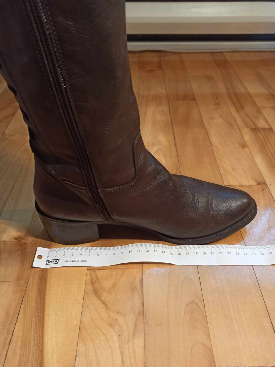 Vera Gomma Boots Made In Italy Brown Leather 40 | eBay Vera Gomma Boots Made In Italy Brown Leather 40 | eBay