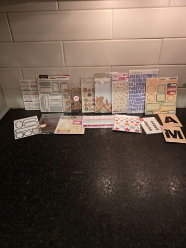 Lot Of 30+ Scrapbooking Embellishments: Sc, Ae, Freckled Fawn, + Other 2010-18