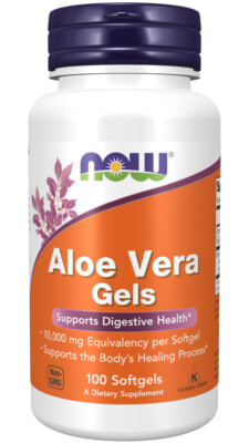Now Foods - Aloe Vera Gels, 100 Softgels