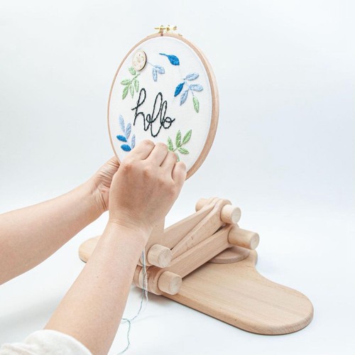 Portable Embroidery Holder for Crafting and Needlework Projects - Picture 3 of 7