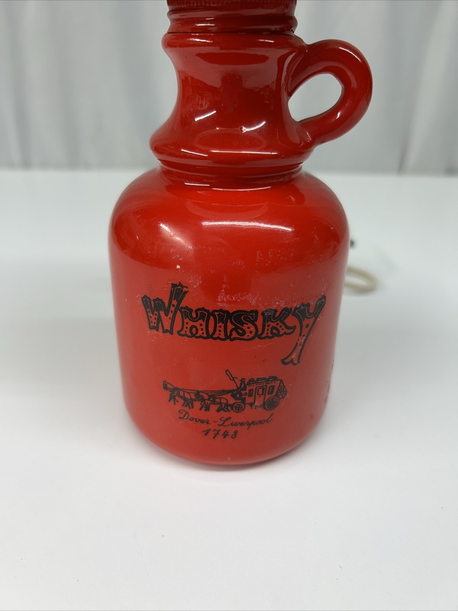 VTG Price Imports Japan Whiskey Jug Red Bar Light Dover VTG Price Imports Japan Whiskey Jug Red Bar Light Dover