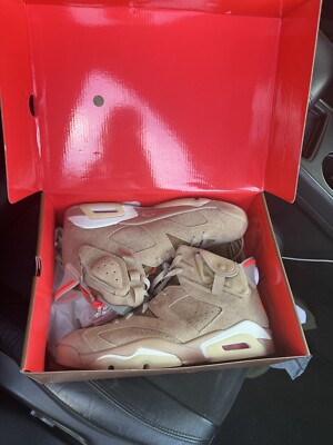 Size 12.5 - Jordan 6 Retro x Travis Scott Mid British Khaki