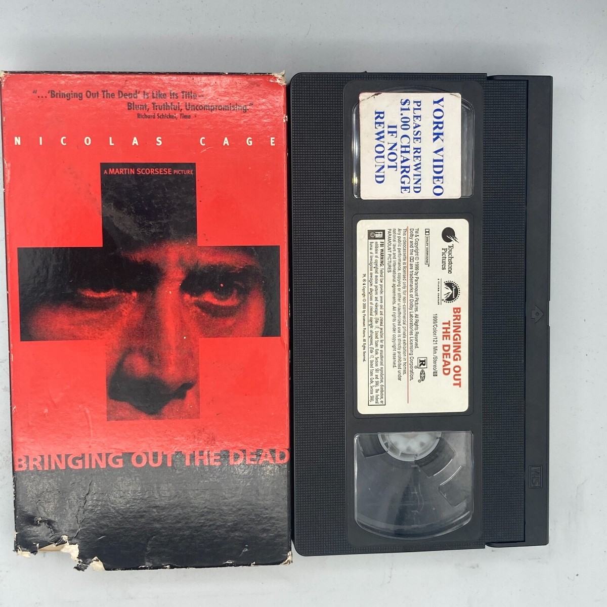 Bringing Out the Dead (1999), VHS Movie, Paramount Home