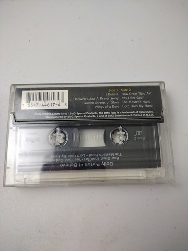 Dolly Parton Cassette I Believe Encore Collection Tape Wings of a Dove - Picture 3 of 5