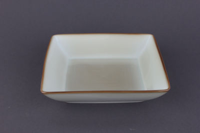 Thomas rosenthal group hand-decorated  2 viereckige Schüsseln  22,3 X 22,3 cm
