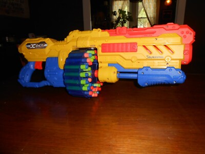 Vintage NERF GUN X Shot Turbo Advance Tommy Gun