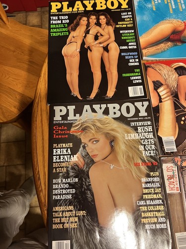 Playboy Magazine Complete 1993 Full Year Jan-Dec Lot of 12 w/Centerfolds Bulk - Picture 5 of 8